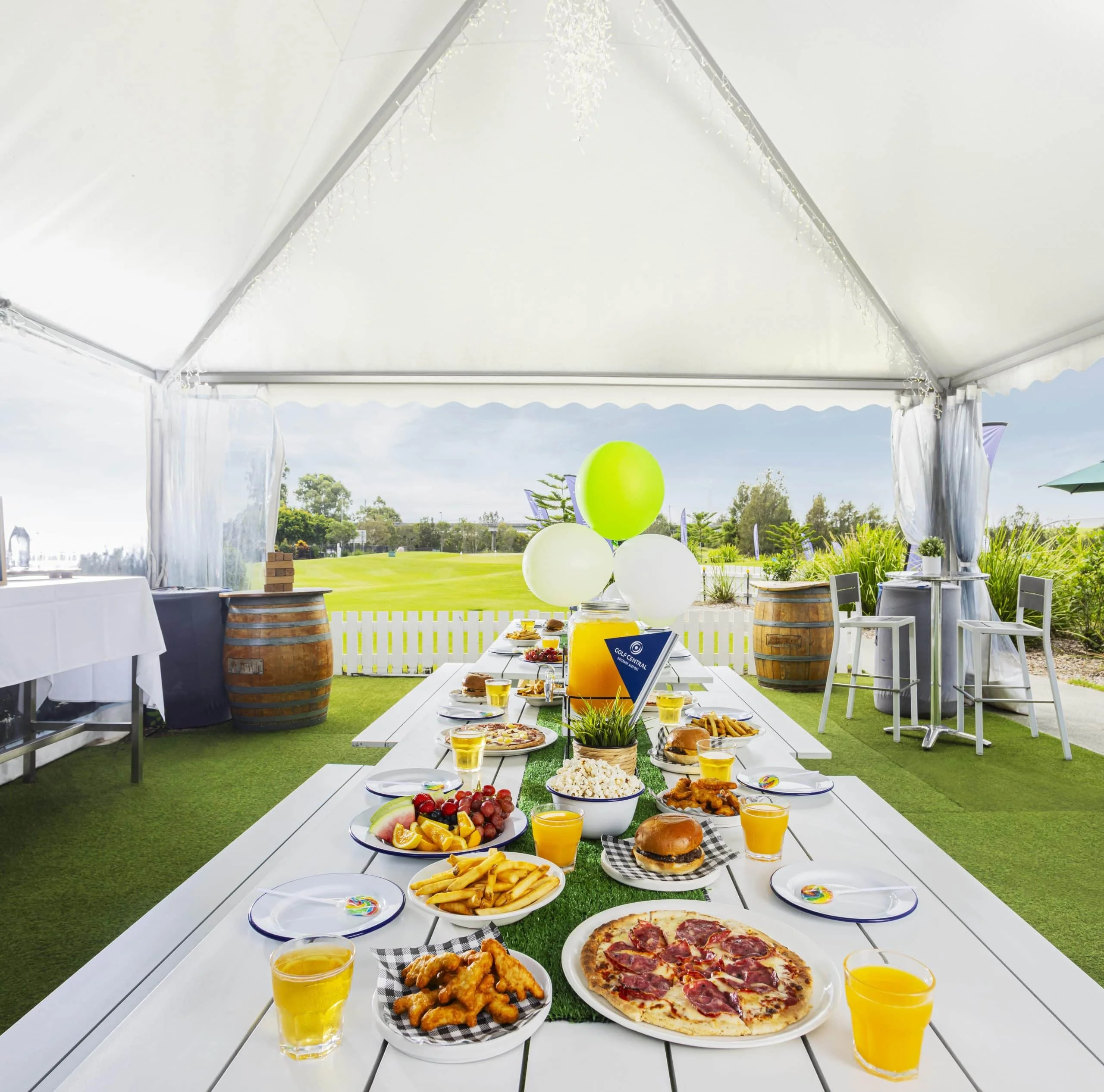 Hole in One Kids Party at Golf Central Brisbane